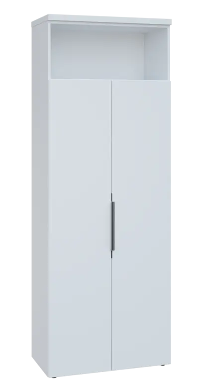 SISR 6 - 81N šatní skříň, 2-dveřová/nika, výsuvné ramínko, 2170x800x400, bílá SISR 6 - 81N šatní skříň, 2-dveřová/nika, výsuvné ramínko, 2170x800x400, bílá